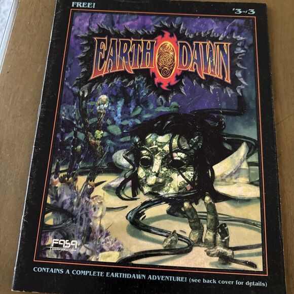 FASA Earth Dawn Complete Earthdawn Adventure Book 3 Of 3 - Picture 5 of 7